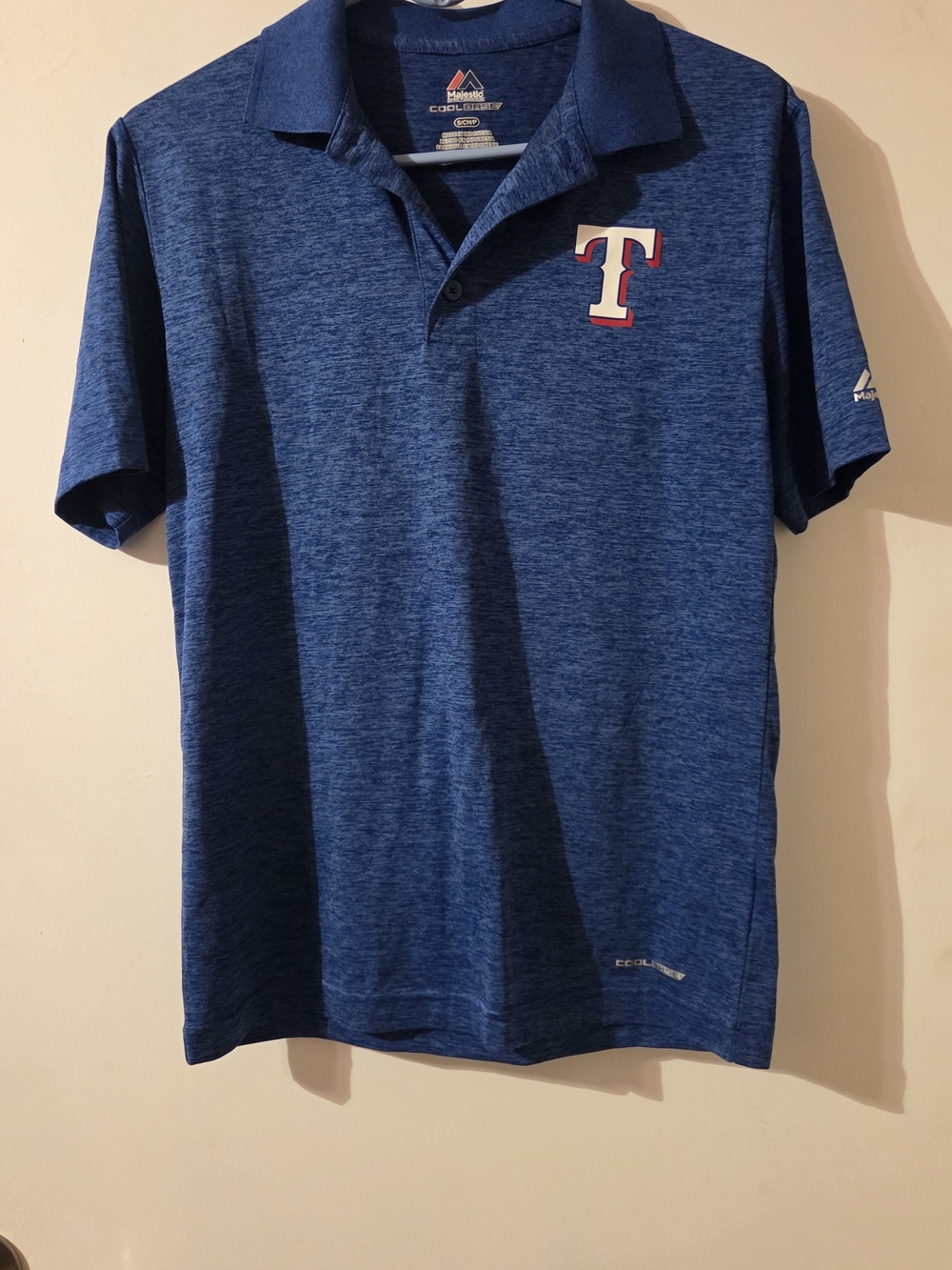 Men’s Texas Rangers Blue Polo